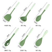 Essentiels de cuisine : Louche à soupe en silicone facile à nettoyer, pour la pâtisserie, le service et la cuisson, usage quotidien, ustensiles de cuisine, ensemble de cuisine