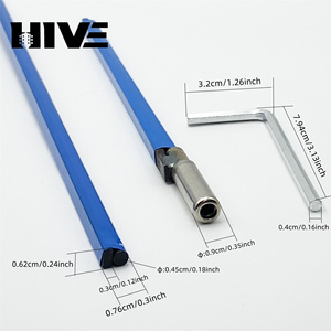 แกนปรับคอ กีตาร์ HIVE แบบหลายขนาด พร้อมคันโยกปรับสองทิศทาง สีน้ำเงิน แกนปรับคอแบบ Dual Action สำหรับคอ กีตาร์ - Product Image 3