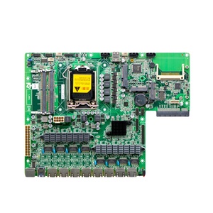 IIT 1U机架式LGA1151 SFP光纤H170防火墙主板8网卡原始设备制造商网络pfsense设备主板 - Product Image 3