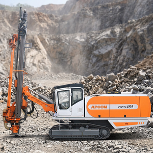 Foreuse rotative intégrée avec compresseur d'air, cabine d'opérateur, mobilité sur chenilles, pour forage pneumatique automatique de roche en exploitation en ciel ouvert - Product Image 1
