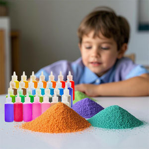 Eğitim Amaçlı Oniki. Sınıf Standart Renkler Çocuklar İçin Kum Sanatı Seti - Product Image 5