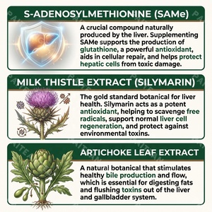 <span class=keywords><strong>Compresse</strong></span> Premium per il Supporto del Fegato di Animali Domestici, Integratore SAMe e Cardo Mariano per Cani e Gatti, OEM Private Label - Product Image 3