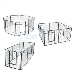8Panel Hunde zaun 80x60cm Tragbarer Metall Hunde zaun Haustier Panels Kleiner Hund Laufs tall/Zwinger-Zaun für Camping und Rving - Product Image 3