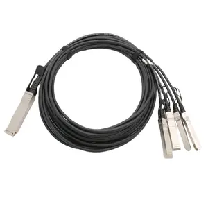 100G QSFP28 a 4x25G SFP28 DAC 1M Cable de conexión directa pasivo Cable de cobre pasivo