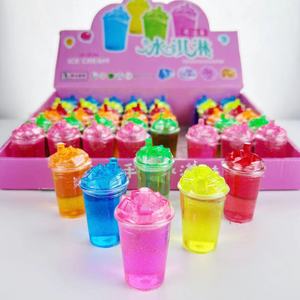 Kit de slime en coton en gros d'usine, ensemble de slime doux effet crème glacée, non collant, jouet anti-stress DIY - Product Image 3