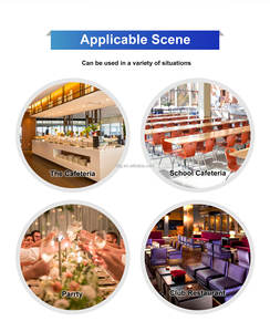 Leegin Commercial Buffet Bain Marie <b>Food</b> <b>Warmer</b> Electric Steam Heater Glass Guard Wheels Energy Saving Mode 60-80C Temperature - Product Image 5