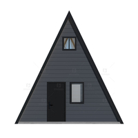 Casa Prefabricada Modular Expandible de Dos Pisos, Diseño Rectangular, con Panel Solar, Diseño Moderno, Interior Espacioso