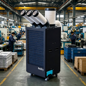 <span class=keywords><strong>Aire</strong></span> Acondicionado Portátil Industrial de 4500W, Unidad de Refrigeración Móvil para Fábricas y Almacenes - Product Image 6