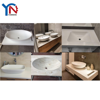 Système de thermoformage sous vide pour surfaces acryliques solides, ligne de presse à membrane hydraulique pour la fabrication de produits Corian pour salles de bain et cuisines