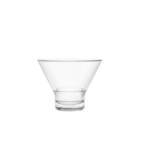 Verres à vin Tritan flûte de haute qualité avec base taillée en diamant Verres à cocktail bon marché pour banquets fantaisie Matière plastique