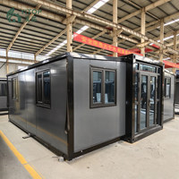 YITOP Tiny Homes Manufacturer Container House 20ft Expandable 2 Bedrooms Cottages Resort Cabin Mobile Container Office House