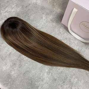 Postizo de Cabello Europeo Sin Procesar 8x10 con Frente de Encaje, Alta Calidad, Listo para Enviar, Línea de Cabello Invisible, Piezas de Cabello para Mujer - Product Image 4