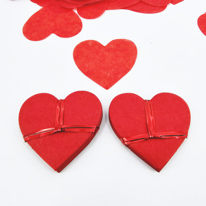 G0176 Heart-shaped snowflake paper, five-pointed star shape, heart shape, KingMagic <b>stage</b> festival magic <b>props</b> - Product Image 2