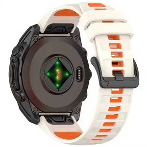 Montre intelligente 22mm 26mm à dégagement rapide 20mm Sport <span class=keywords><strong>Bracelet</strong></span> de montre QuickFit en silicone pour <span class=keywords><strong>Garmin</strong></span> <span class=keywords><strong>Fenix</strong></span> 8 E 7 6 5 <span class=keywords><strong>Bracelet</strong></span> - Product Image 3
