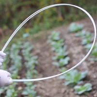 Vente en Gros de Tiges de Serre Agricole Flexibles en Fibre de Verre, Tuteurs de Jardin Solides, Piquets de Clôture, Barres de Support de Plantes Robustes