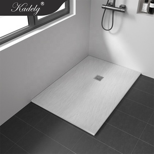 Base para <span class=keywords><strong>Ducha</strong></span> Moderna, Plato de <span class=keywords><strong>Ducha</strong></span> Rectangular Antideslizante Blanco, Base de <span class=keywords><strong>Ducha</strong></span> Larga de <span class=keywords><strong>Resina</strong></span> de Piedra Artificial - Product Image 1
