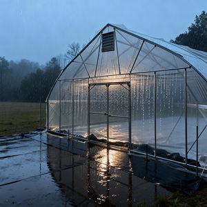 Serre agricole tunnel en film plastique à simple portée pour la culture de <span class=keywords><strong>tomates</strong></span> à petite échelle - Product Image 6
