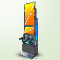 Permainan Mesin Keterampilan Melengkung 43'' Multi High Holding Paling Populer, Permainan Fusion, Permainan Keterampilan Interaktif, Perangkat Lunak Permainan Kasino