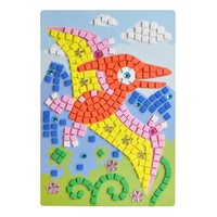 Kit d'art mosaïque EVA personnalisé, puzzle adhésif coloré, bricolage éducatif, jouet d'apprentissage précoce, cadeau pour enfants, OEM ODM, vente en gros