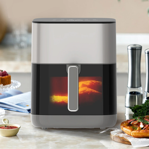 Nueva Freidora de Aire Digital Eléctrica con un Solo Toque y Pantalla LED, para Uso Doméstico y Exterior, Capacidad de 4.1-5L, Revestimiento Antiadherente de PTFE - Product Image 6