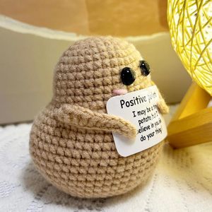 OEM /ODM ganchillo tejido a mano fiesta Festival regalo Amigurumi positivo <span class=keywords><strong>aguacate</strong></span> creativo Butt Potato Accesorios <span class=keywords><strong>de</strong></span> escritorio - Product Image 5