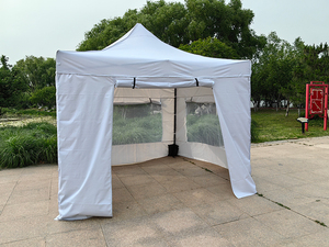 10 'X 10 'Portátil 3x3 Tienda de campaña plegable a prueba de viento con marco de acero Cubierta de poliéster para eventos al aire libre Resorts - Product Image 6