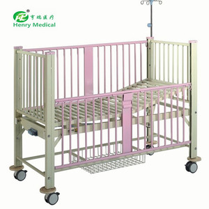 Cama de un solo Manivela para niños, cama de bebé práctica de una función para hospital - Product Image 1