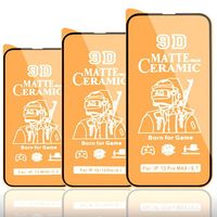Protection d'écran anti-espion en céramique mate pour téléphone portable 15 Pro Max, ultra-fine, haute transparence, imperméable