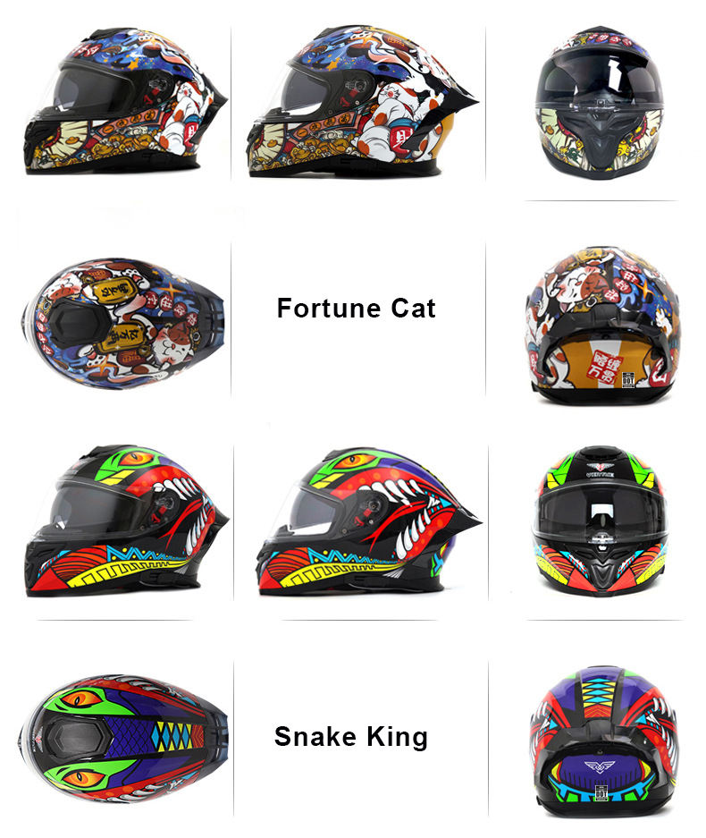 OEM Moto Bike Helmet Cascos Para Moto Dot Motorcycle Helmet with