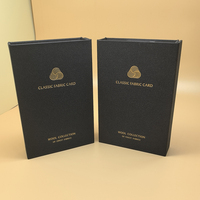 Livre d'échantillons de couleurs, Housse de livre en tissu personnalisée, Catalogue d'échantillons de tissus, Livre d'échantillons de tissus de mariage pour présentation de stores
