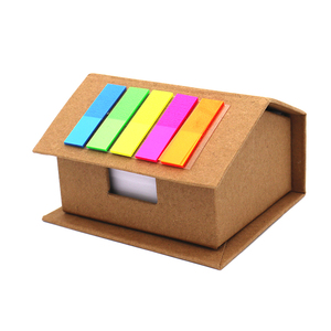 <span class=keywords><strong>125</strong></span> Papeles de notas autoadhesivos, soporte de papel de notas de cartón para el hogar con 400 hojas de papel en blanco - Product Image 1