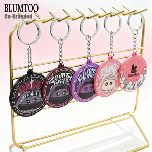 سلسلة مفاتيح بتصميم جديد من بلومتو، إصدار المصمم، تذكار كرتوني، سلسلة مفاتيح مطاطية على شكل أرنب من البي في سي الناعم - Product Image 3