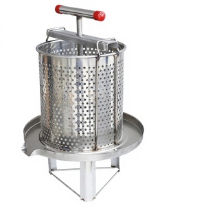 Séparateur de cire de <span class=keywords><strong>miel</strong></span> en acier inoxydable, presse à <span class=keywords><strong>miel</strong></span> manuelle, sac en maille de nylon, grande capacité 10L, <span class=keywords><strong>extracteur</strong></span> de cire d'abeille et de fruits, haute efficacité - Product Image 1