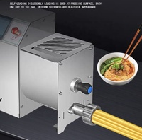 JUYOU 370w Macaroni commercial faisant la machine Ligne de production de spaghettis à coupe longue Macaroni à pâtes faisant la machine