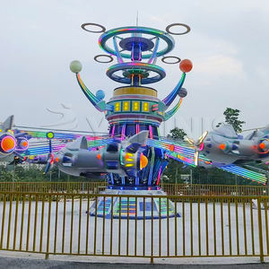 เครื่องเล่นสวนสนุกสำหรับเด็กเล่นเกมบนลานกลางแจ้งและในร่มเครื่องเล่นเครื่องบินควบคุมด้วยตนเอง - Product Image 6