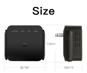 300Mbps Wireless WiFi Repetidor 2.4Ghz Longo Alcance WiFi Extender 802.11N WiFi Booster Amplificador Access Point WPS - Product Image 3