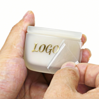 Emballage personnalisé de flacons et de pots cosmétiques, impression de logo, gaufrage 3D, transfert UV, étiquettes en pâte cristalline, autocollants