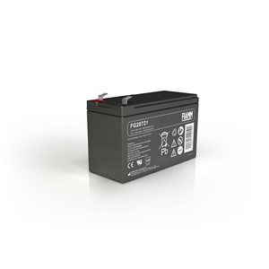 แบตเตอรี่ fiamm FG20721 12V 7.2Ah VRLA UPS สำหรับพลังงานสำรอง - Product Image 1