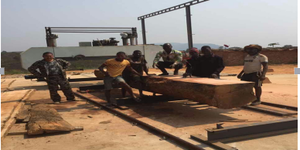 Full Automatic <strong>Touch</strong> <strong>Screen</strong> 62'' Wide Wood Diameter Portable Horizontal Band Sawmill Wood <strong>Saw</strong> Cutting Machine - Product Image 5