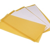 Matériel d'apiculture : Feuille de fondation en cire d'abeille pour ruche, feuille de fondation en cire d'abeille pour l'apiculture