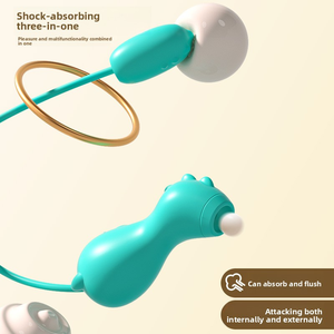 Vibratore 2 in 1 con Funzione <span class=keywords><strong>di</strong></span> Suzione, Giocattolo Sessuale a Forma <span class=keywords><strong>di</strong></span> <span class=keywords><strong>Rosa</strong></span>, Nuovo Vibratore APP per Suzione Anale, Clitoride e Capezzoli, Giocattoli per Adulti per Donne - Product Image 3