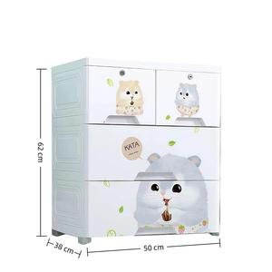Gabinete <span class=keywords><strong>de</strong></span> Almacenamiento Infantil con Diseño <span class=keywords><strong>de</strong></span> Dibujos Animados |   Cajonera <span class=keywords><strong>de</strong></span> Plástico <span class=keywords><strong>de</strong></span> 3 Niveles |   Organizador <span class=keywords><strong>de</strong></span> Juguetes y Libros <span class=keywords><strong>de</strong></span> 50 cm <span class=keywords><strong>para</strong></span> Guardería - Product Image 5