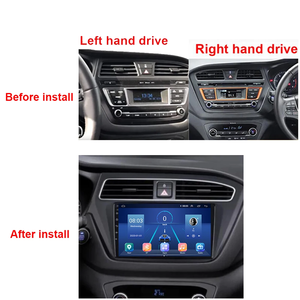 Autoradio 9 pouces/10 pouces android pour <span class=keywords><strong>Hyundai</strong></span> <span class=keywords><strong>I20</strong></span> 2015-2018 écran tactile voiture stéréo vidéo gps lecteur multimédia 2din avec carplay - Product Image 2