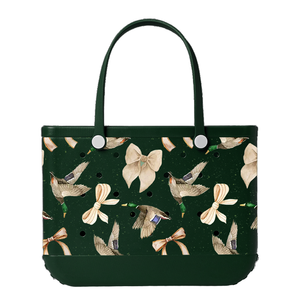 Bolsa de playa EVA personalizada con estampado de pato mallard, impermeable, para deportes al aire libre, viajes, bolsa de goma para mujer - Product Image 1