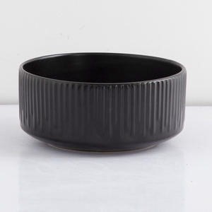 Service de vaisselle en porcelaine de luxe de style moderne, sculpté à la main, résistant à la chaleur, écologique, bols en céramique pour restaurant, fête - Product Image 6