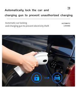 Pistolet de recharge portable pour véhicule électrique, interface russe personnalisée, type GBT 2, prise Schuko étanche, 3,5 kW, 7 kW, 220 V AC, 16 A, 32 A - Product Image 6