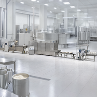 Ligne de production de poudre de remplacement de repas 300 kg/h 380 V Automatique pour usine de produits alimentaires protéinés MOQ 1 ensemble