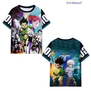 18 Designs HUNTER GON FREECSS Killua Zoldyck T-shirt en soie de lait pour femmes, chemises d'anime pour hommes et enfants - Product Image 3