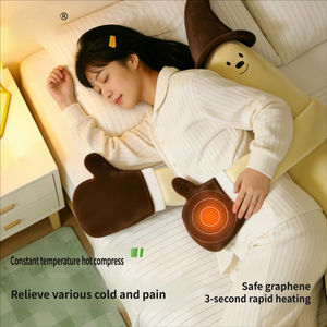 Oreiller de sommeil pour filles et femmes enceintes, avec compression chaude apaisante pour les jambes et le ventre, en coton avec rembourrage en coton PP, forme banane - Product Image 5