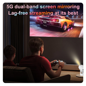 Fábrica al por mayor Dazzler Pocket Projector HY300 Ultra Led Pantalla al aire libre 150 pulgadas <span class=keywords><strong>Mini</strong></span> proyector 4K Android Smart <span class=keywords><strong>Bluetooth</strong></span> Wifi - Product Image 4
